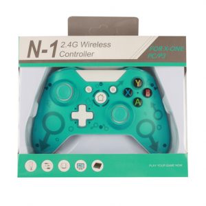 Wireless Controller Compatible with Xbox ONE 2.4GHZ Gamepad Joystick Wireless Controller Compatible with Xbox Series X/S/One S/X/P3 Host/Windows 7/8/10 Green